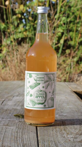 Glannig Appel alkoholfrei | Apfelsaft | 1 Liter