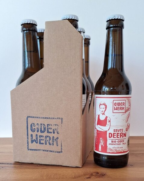 Seute Deern | BIO-Cider süß | 6er Träger